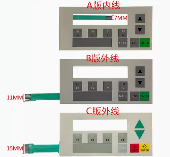 New Replacement Compatible Touch Membrane Keypad For TD200C 6ES7272-0AA30-0YA0 6ES7272-1AA10-0YA0