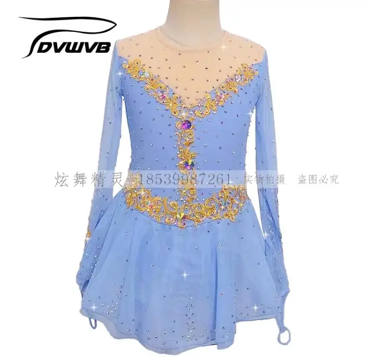 Figure Skating High Elastic And Breathable Performance Suit For Children adults and Women