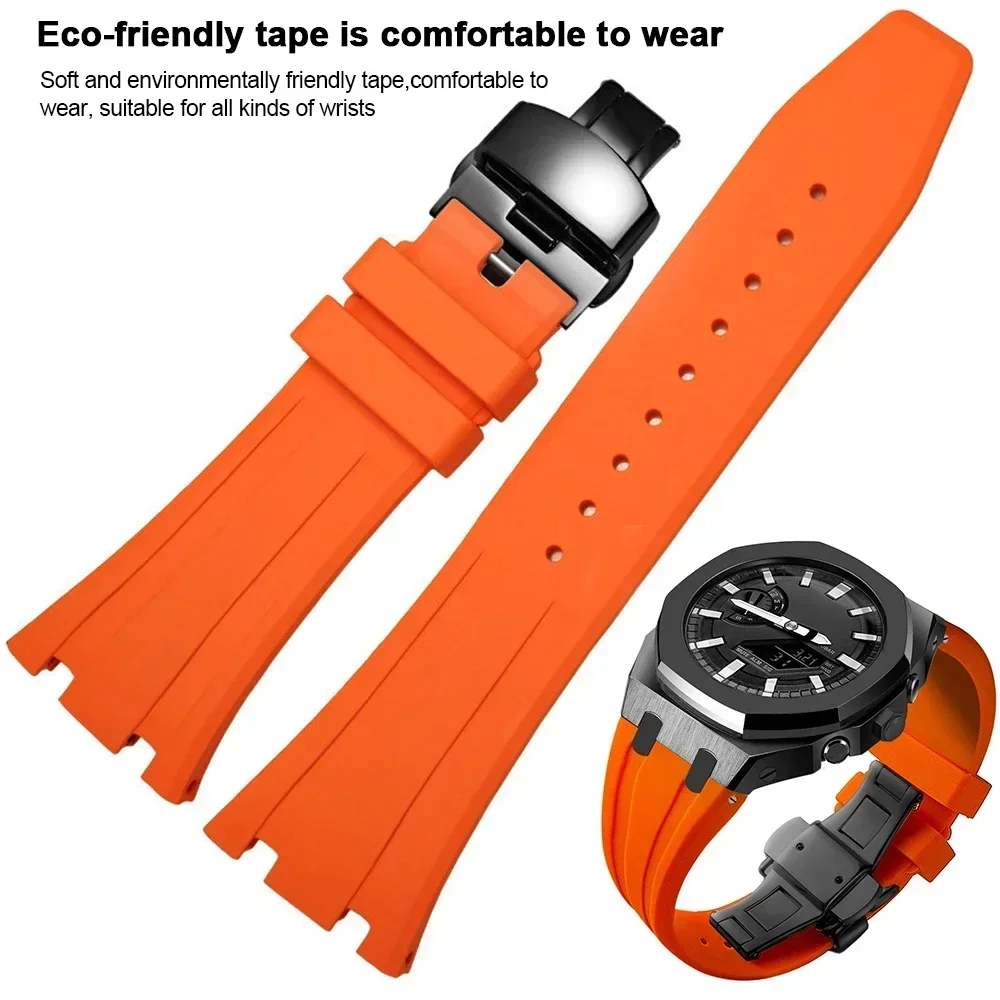 Для G-SHOCK GA2100/GA2110 GAB2100 gen4 корпус из нержавеющей стали безель резиновый ремешок сменный мод ремонтный комплект аксессуары оптом