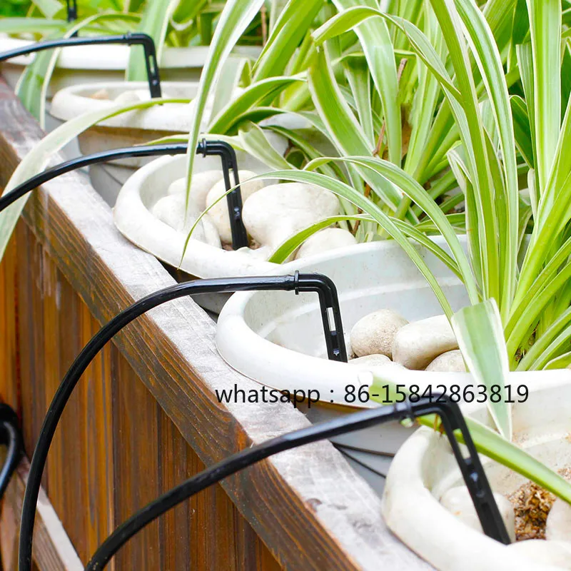 Seepage Drip Arrow Watering Set, Drip Irrigation Kit for Potted Green Plants Succulent Flower Seedlings Greenhouse Farm