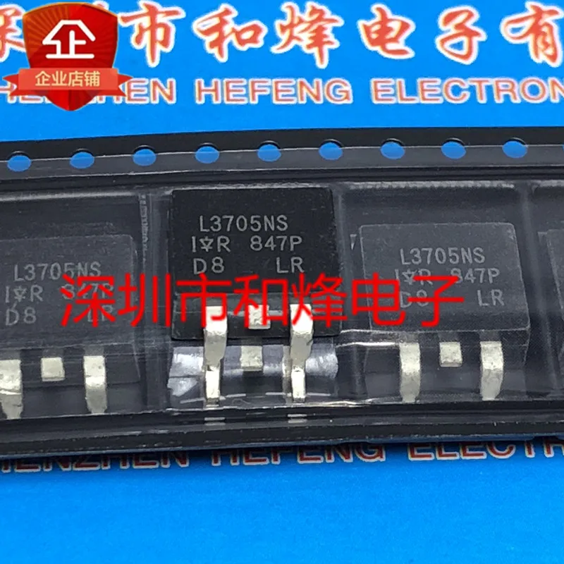 5 pces-10 pces l3705ns irl3705ns to-263 55v 89a novo e original em estoque