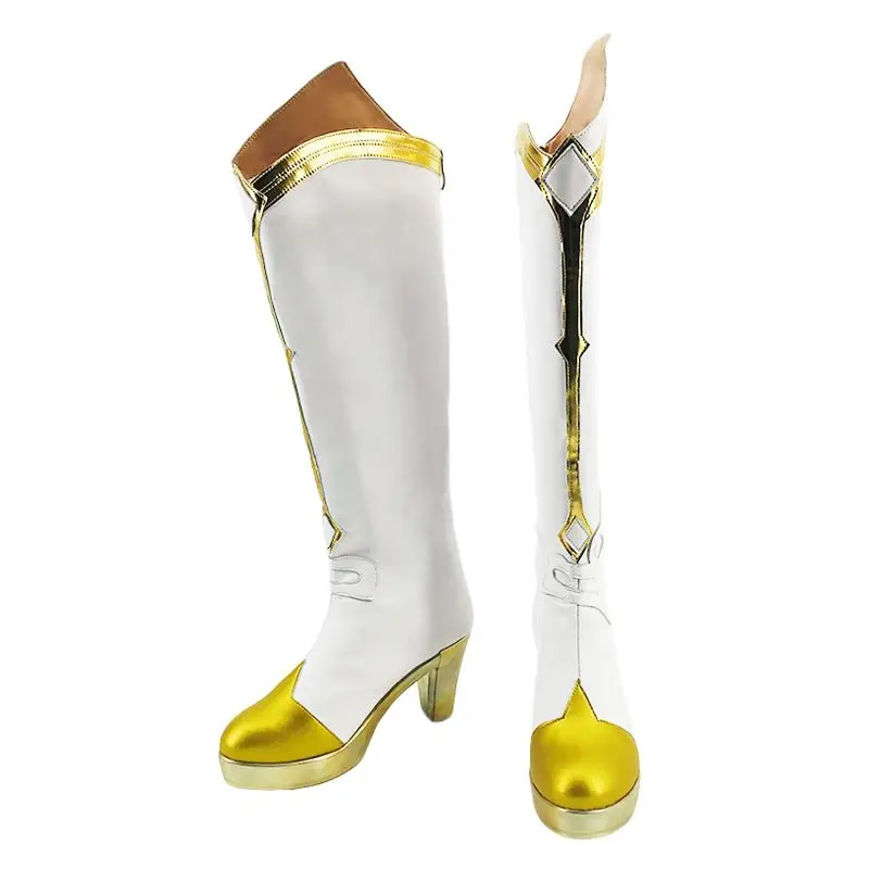 genshin-impact-voyageur-lumine-cosplay-chaussures-bottes-sur-mesure-halloween-carnaval