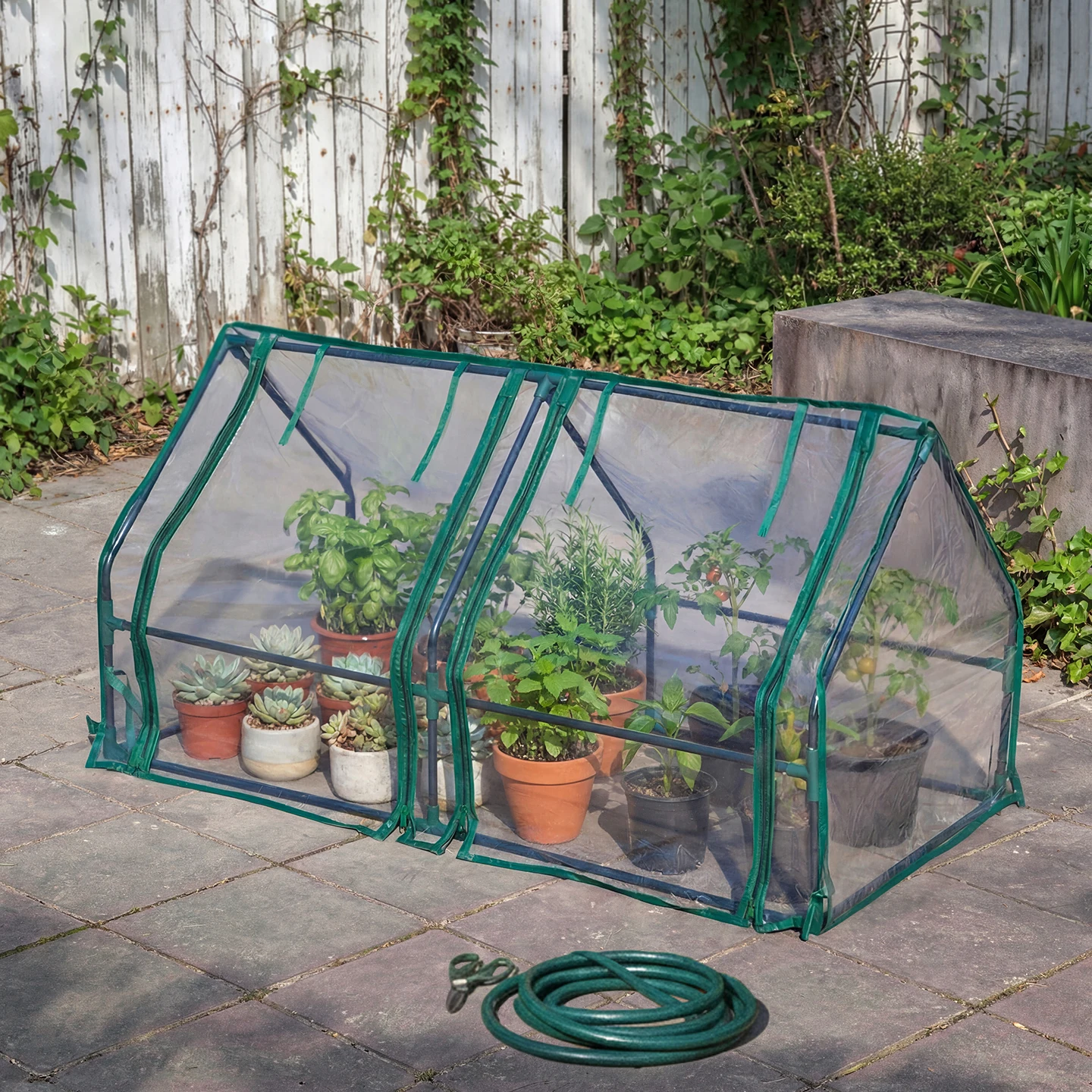 Outdoor Plant Greenhouse Strawberries Orchids Protection Tent Windproof Sunroom Transparent for Gardening And Horticulture