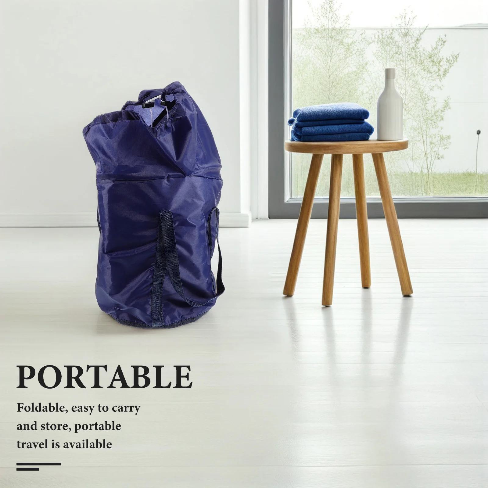 المحمولة القدم دلو حمام للطي طوي معزول القدم نقع حوض الأزرق الداكن السفر تخزين المنزل استخدام سيارة للطي دلو #6