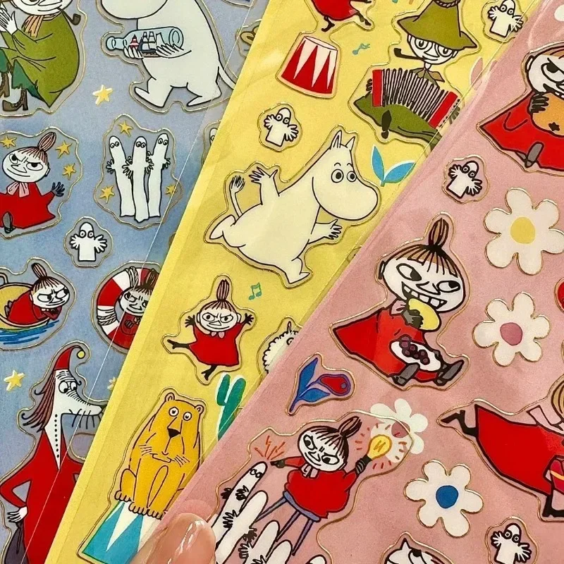 Cartoon M-Mumins Dekorative Aufkleber DIY Bastelzubehör für Tagebuch Notizbuch Handy Laptop Scrapbook Deko Niedliche Aufkleber – Detail 4