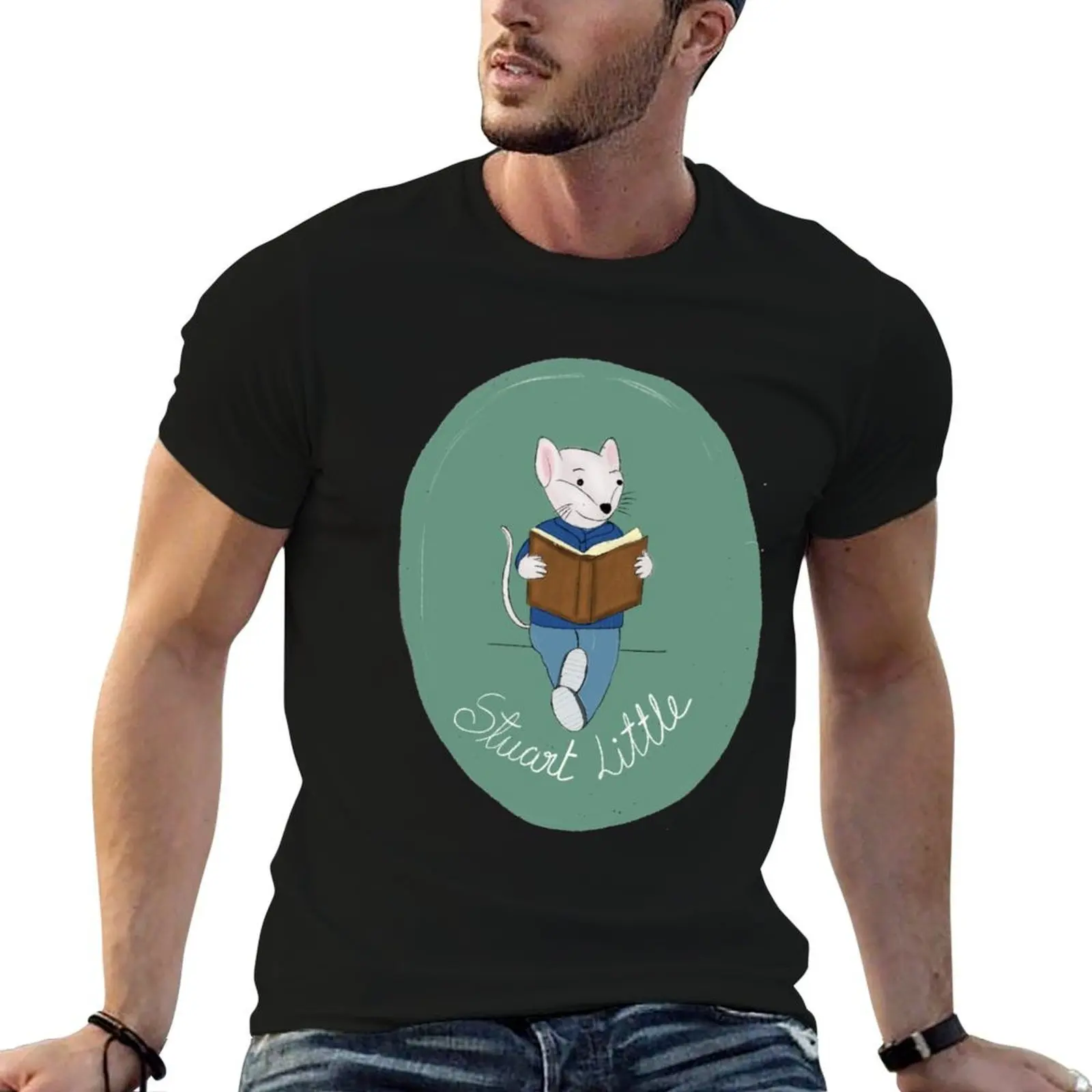 

Stuart Little T-Shirt man t shirt cotton t shirts for man pack cotton T-Shirt