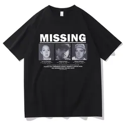 Suspense Horror Movie The Blair Witch Project Missing Mugshot Tshirt Men Women Fashion Vintage T-shirt Male Pure Cotton T Shirts