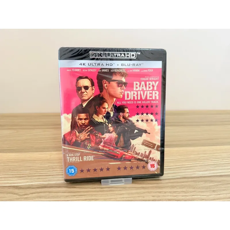 British Version 4K Blu Ray Extreme Theft Car God With Chinese Characters