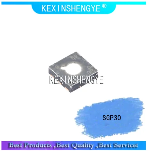 

5 шт. NOVO SGP30 DFN-6 оригинальный цифровой многопиксельный датчик Gás IC Chip для Qualidade do Ar Original