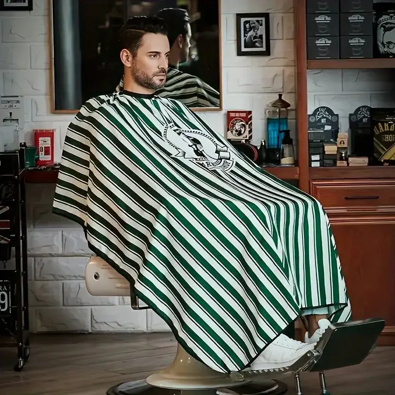 Hairdressing Waterproof Gown Barbers Cape Hair Dyeing Haircut Cloth Hairdressing Apron Styling Barber Beauty Accessory C0030A