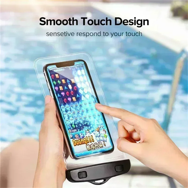 IP68 Universal Schwimmen Wasserdichte Telefon Fall Wasserdichte Tasche Mobile Abdeckung Für iPhone 15 Pro Max Xiaomi Redmi Huawei Samsung S23