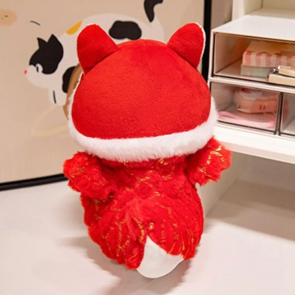 

PP Cotton Snake Year Plush Toy Chinese Style Big Eyes Snake Year Mascot Plush Doll Soft Blessing Lucky Snake Plush Doll