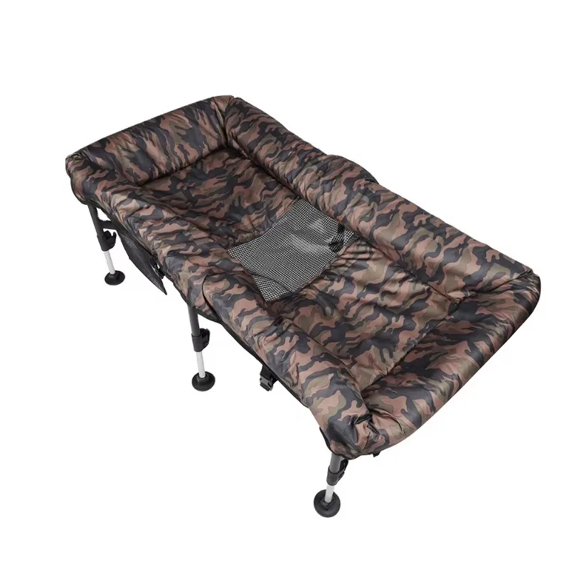 Oxford Cloth Steel Pipe 120cm Length Adjustable Legs Folding Carp Fishing Equipment Carp Cradle