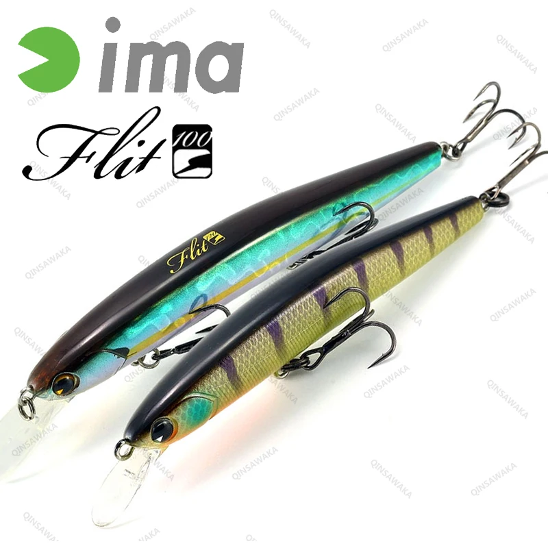 Japan IMA FLIT 100 100mm ベースルアーが「flits through」を実現する理由 —— 本物のアクションで獲れる真の釣り師の選択