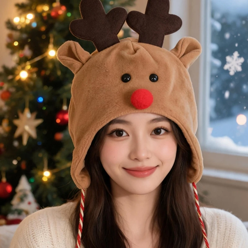 DXAE Animal Costume Hat With Side Panels for Holiday Stage Performances