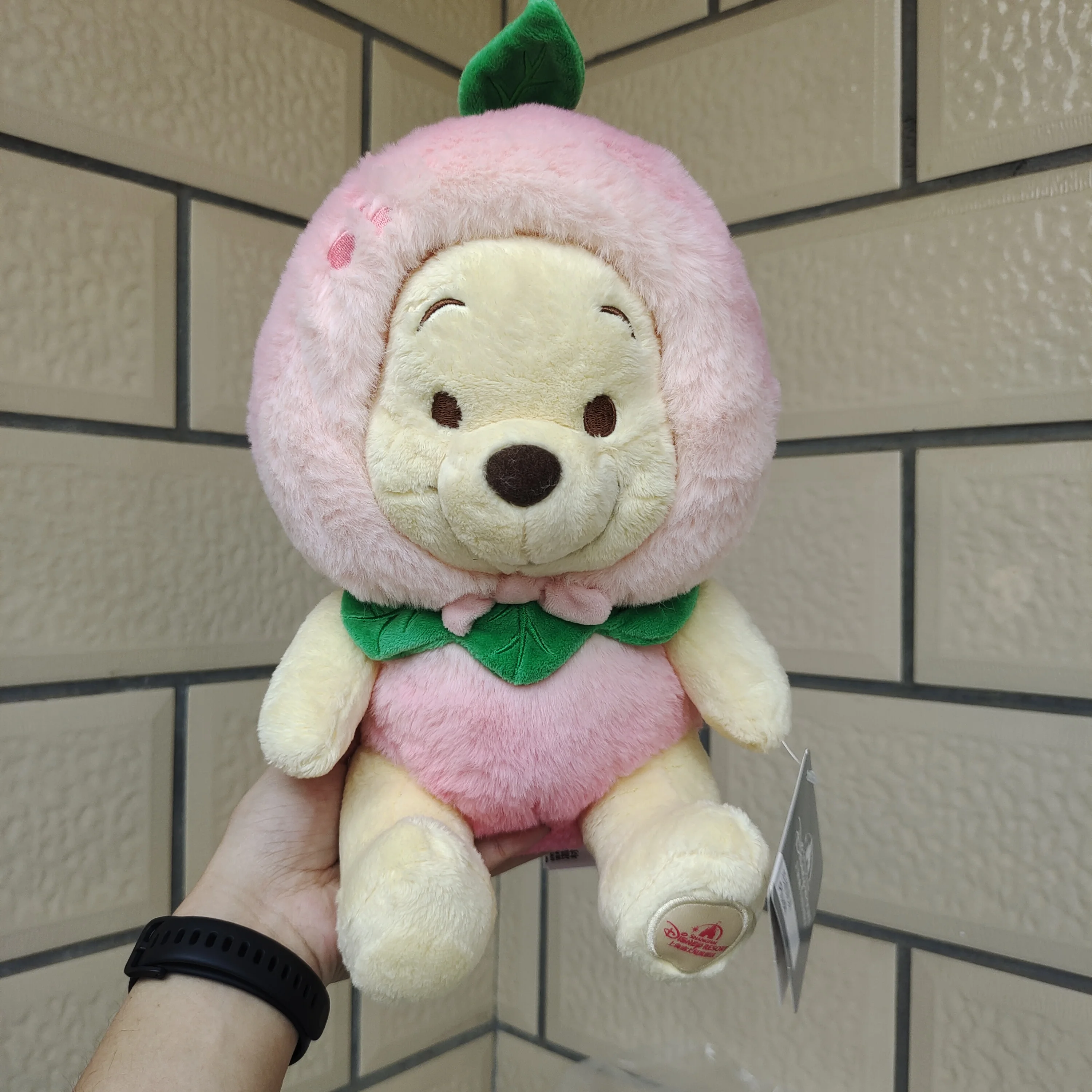 Shanghai Disneyland Park Officia Winter Winnie Pupu Jumping Tiger Standing Ear Plush Toy Gift Plush Toy doll Birthday Gift