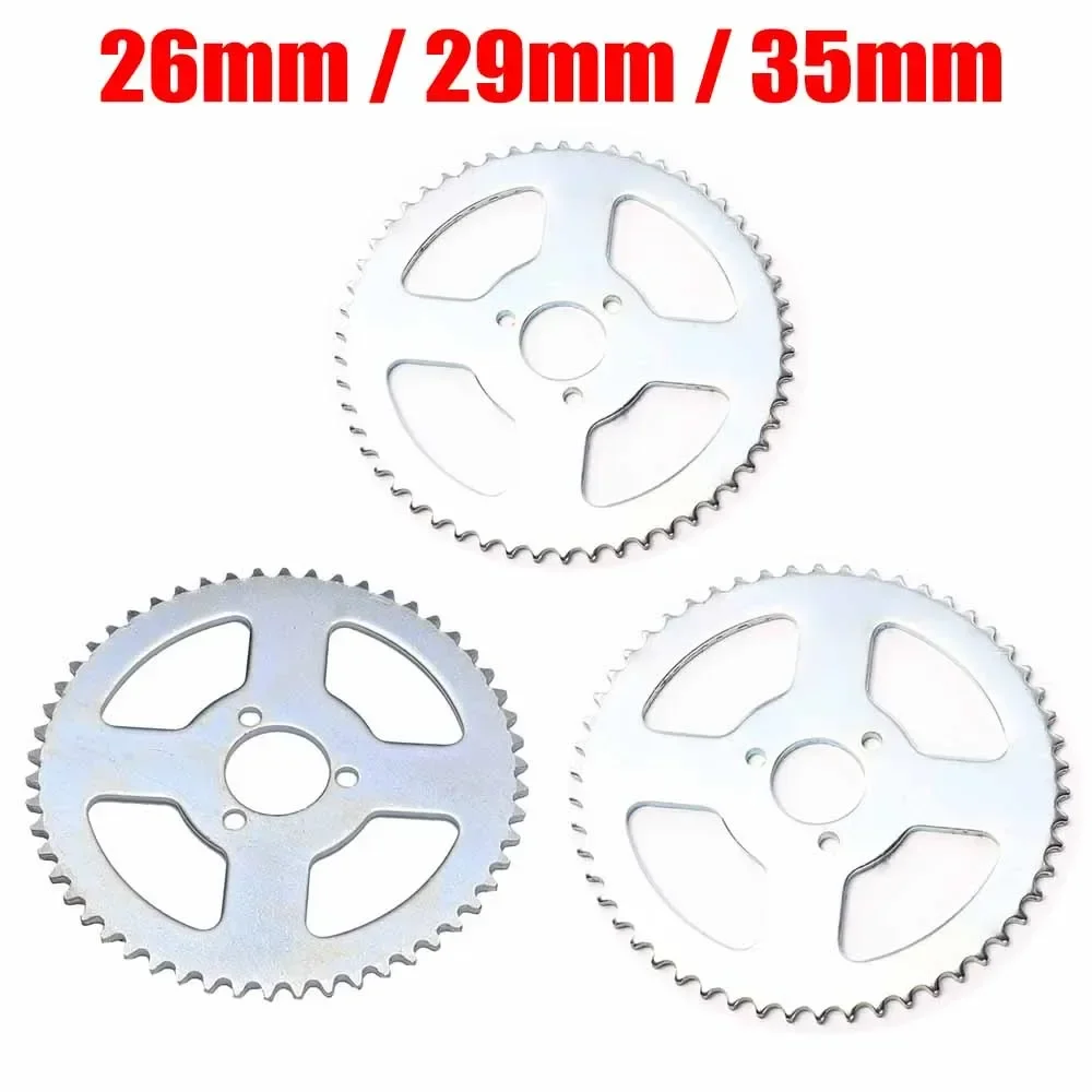 26/29/35mm Rear Back Sprockets Cog T8F 54T Chain Sprocket For 2 Stroke 47cc 49cc 110cc 125cc 140cc Pocket Dirt Pit Bike Chopper