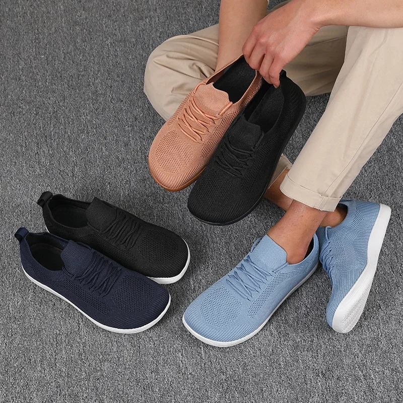Men's Slip on Casual Walking Shoes Wide Feet Comfortable and Stable Mesh Fabric Jogging Daily Necessities Sports Shoes for Women
