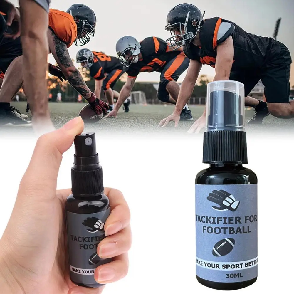 Rugby Football Grip Spray 30ml Antiskid Goalkeeper Soccer Spray Antiskid Spray Tackifier Gloves Tackifier Extra Goalie Grip U2A5