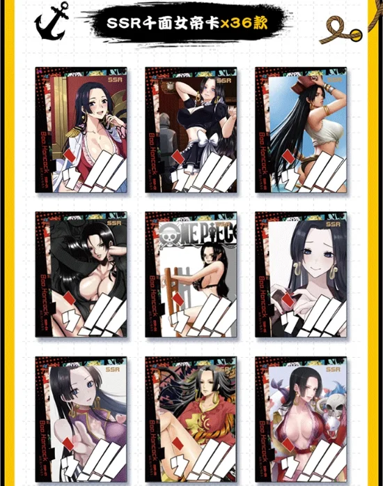 THE STAR One Piece Cards Boa Hancock Anime Figure Playing Cards Mistery Box Board Games Booster Box Toys Birthday Gifts