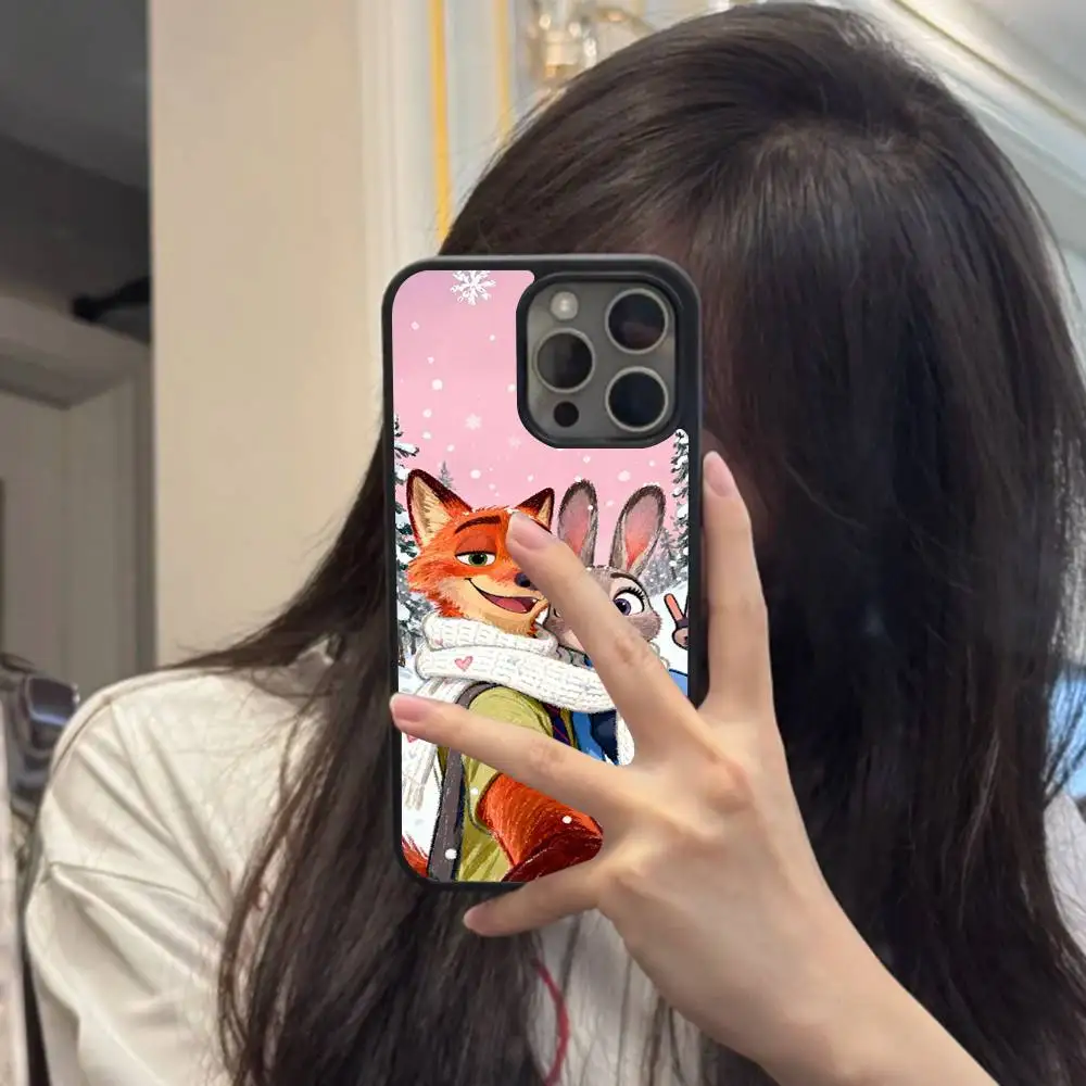 Z-ZootopiaS 2 Movie Phone Case For IPhone 11 12 13 14 15 16 17 Pro Max Plus PC+TPU Shockproof Shell - Image 5