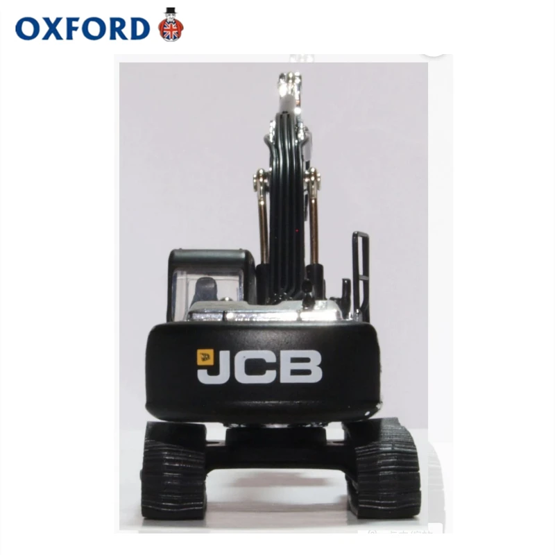 دييكاست أكسفورد 1:76 مقياس أكسفورد JCB حفارة زاحفة لودر أطفال بالريموت كنترول سبيكة سيارة نموذج تحصيل لعبة هدية تذكارية العرض