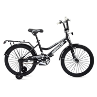 Kids Bike, 20 Inch Children Bikes for Boys Girls Age 3-8 Years with Training Wheels, Handbrake, Kids Bicycle of Multiple Colors