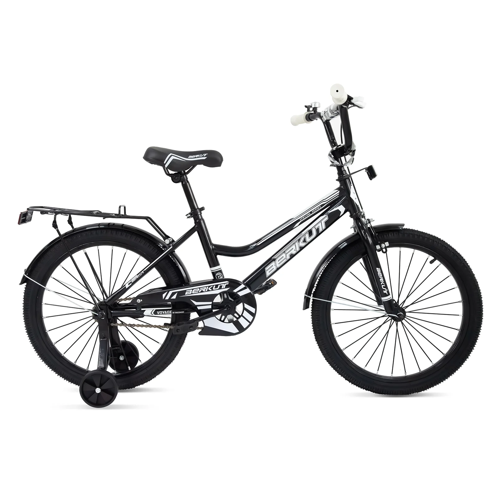 Kids Bike, 20 Inch Children Bikes for Boys Girls Age 3-8 Years with Training Wheels, Handbrake, Kids Bicycle of Multiple Colors