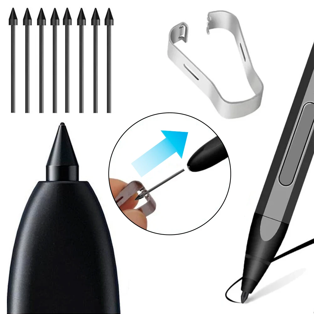 Stylus Nib For Samsung Galaxy Tab S6 Lite S7 FE S8 Plus S9 Ultra Pencil Nib Supports 4096 Pressure Sensing Ipad Accessories