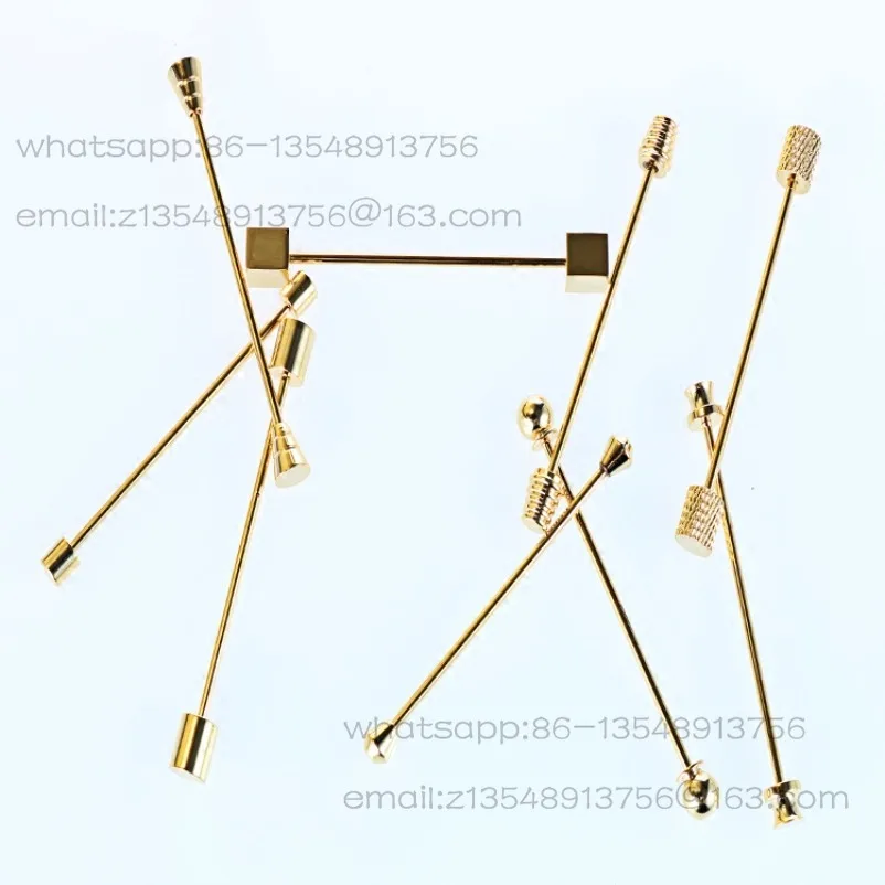 New, Men's Collar Pins, Collar Accessories, High-quality Metal Collar Pins, European, American and Korean Gentlemen