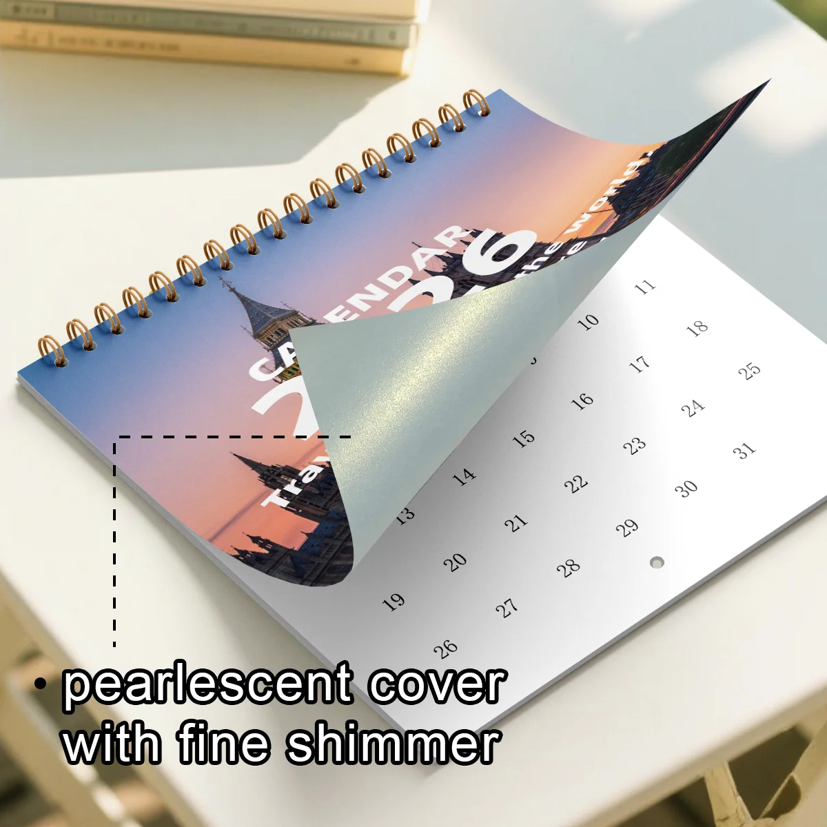 2026 Calendar Versions For Various Buildings, New Perforated Pearl Paper Calendars, Marking Various Major Festivals