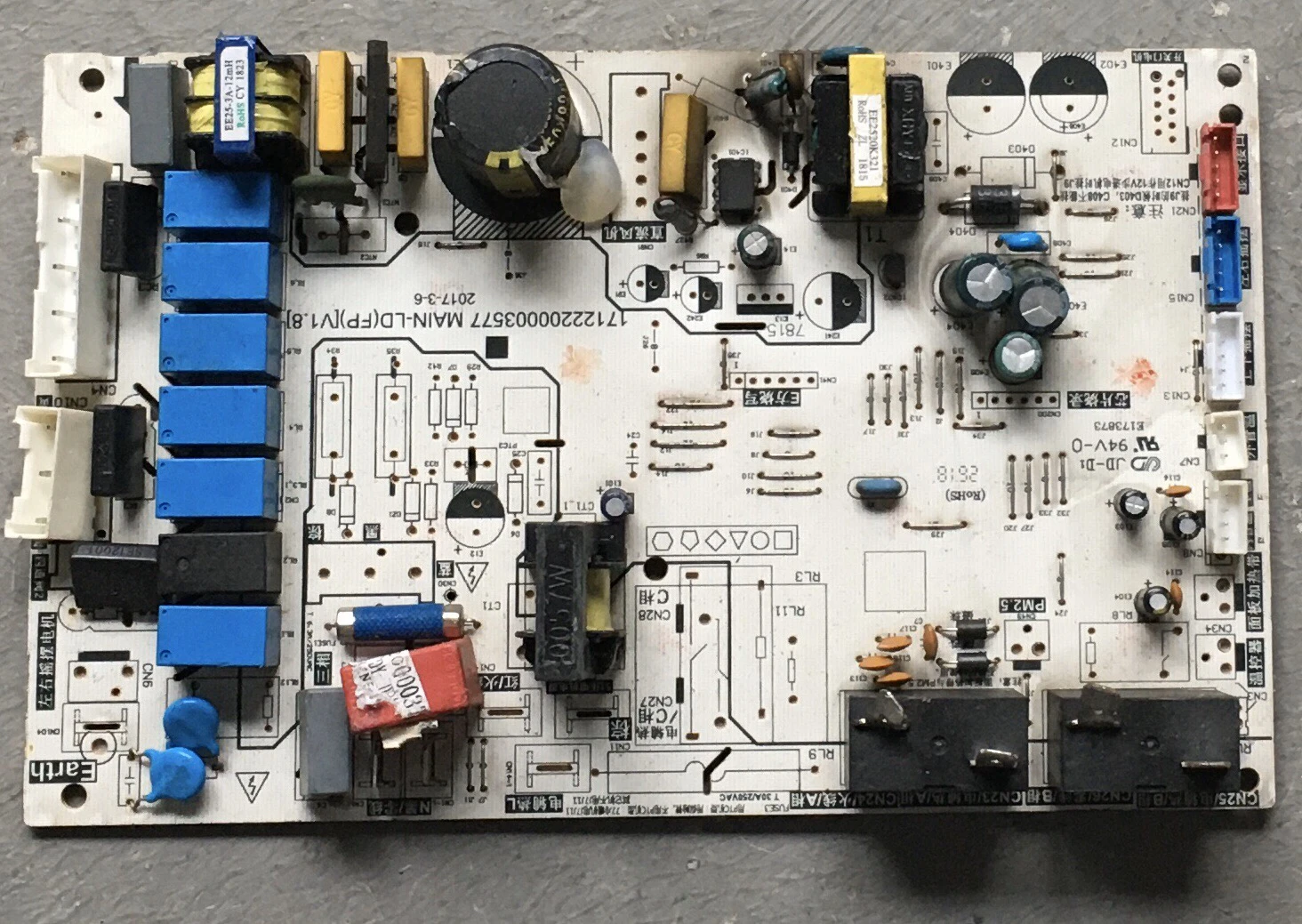 MAIN-LD(V1.7) 17122200001838 test ok circuit board motherboard