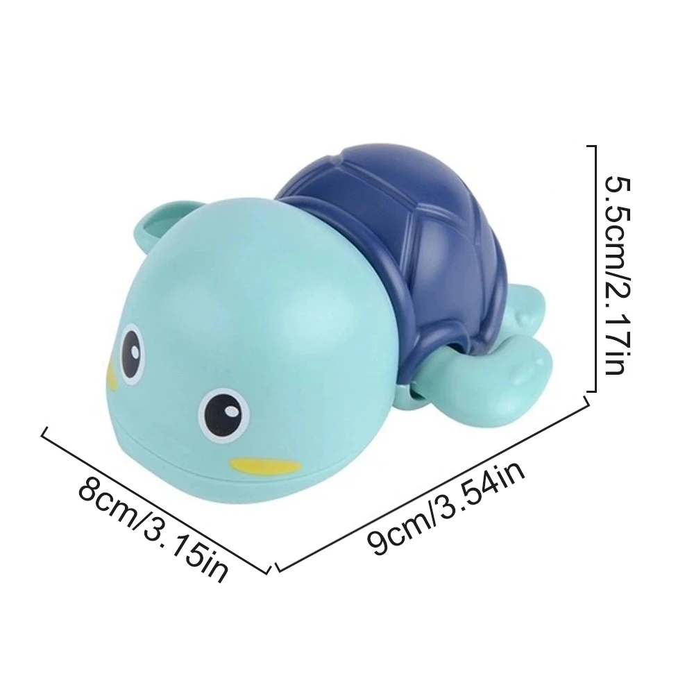 2PCS Baby Bad Spielzeug Wasser Kette Uhrwerk Bade Nette Schwimmen Schildkröte Spielzeug Kleinkind Pool Strand Klassisches Spielzeug Für Kinder wasser Spielen