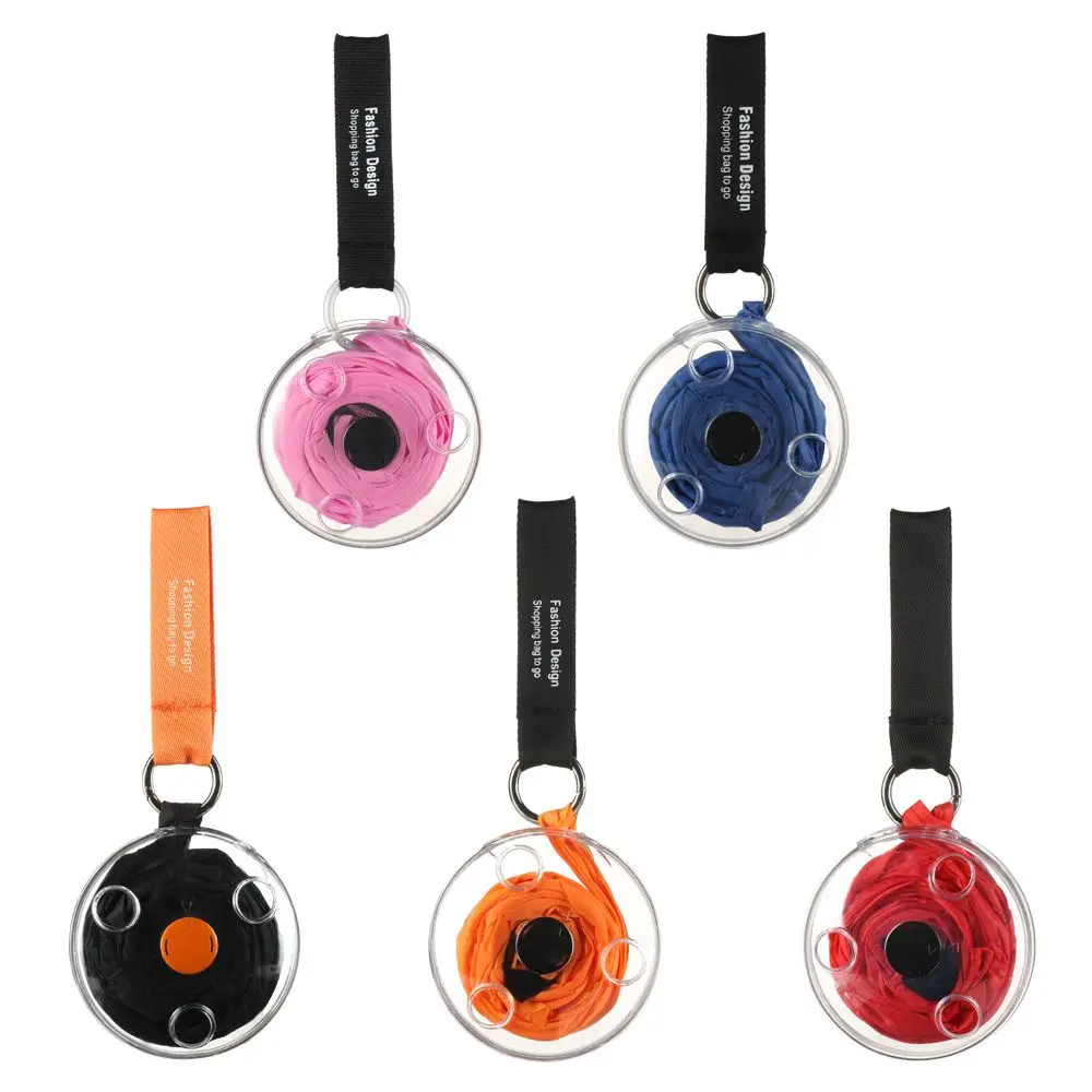 1PC ABS plastic Special Purpose Bags Folding Small Disc Shopping Bag Telescopic Storage Bag Portable