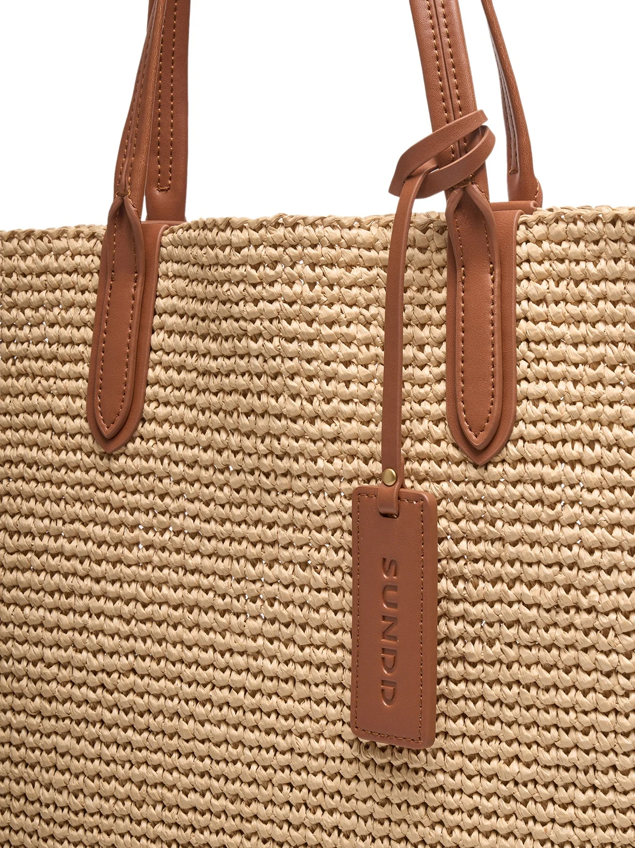 Mode Handgemaakte Matte Raffia Zomer Dames Stro Geweven Draagtas Strandtas