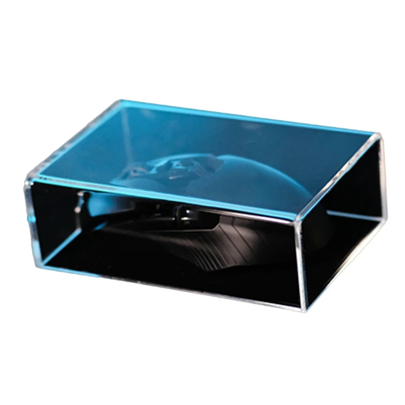 KEKA Acrylic Computer Mouse Dust Cover Transparent Air Cover Home Office Gaming Mouse Dust Cover Dustproof And Water-Proof