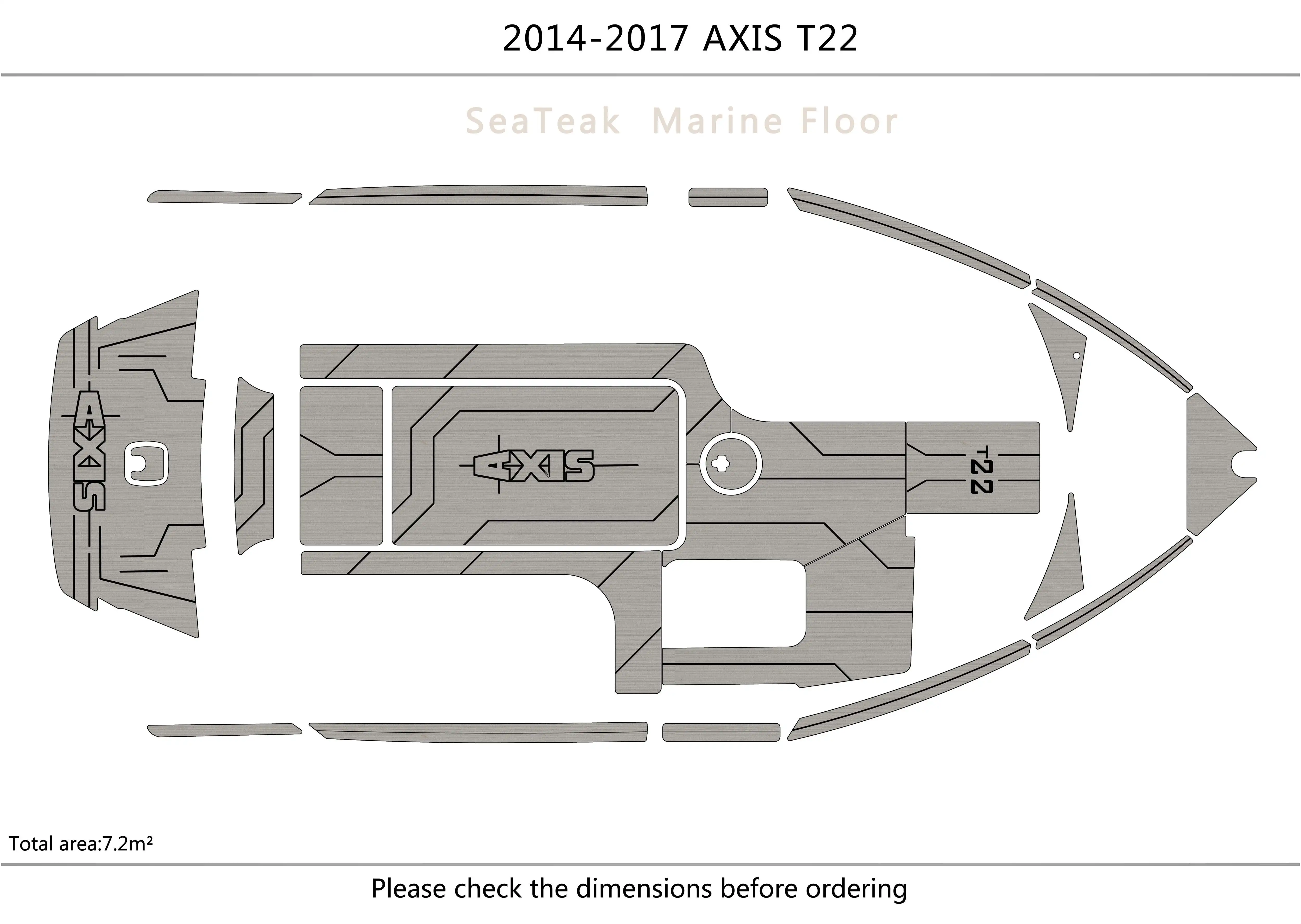 2014-2017 AXIS  T22 Cockpit swimming platform 1/4