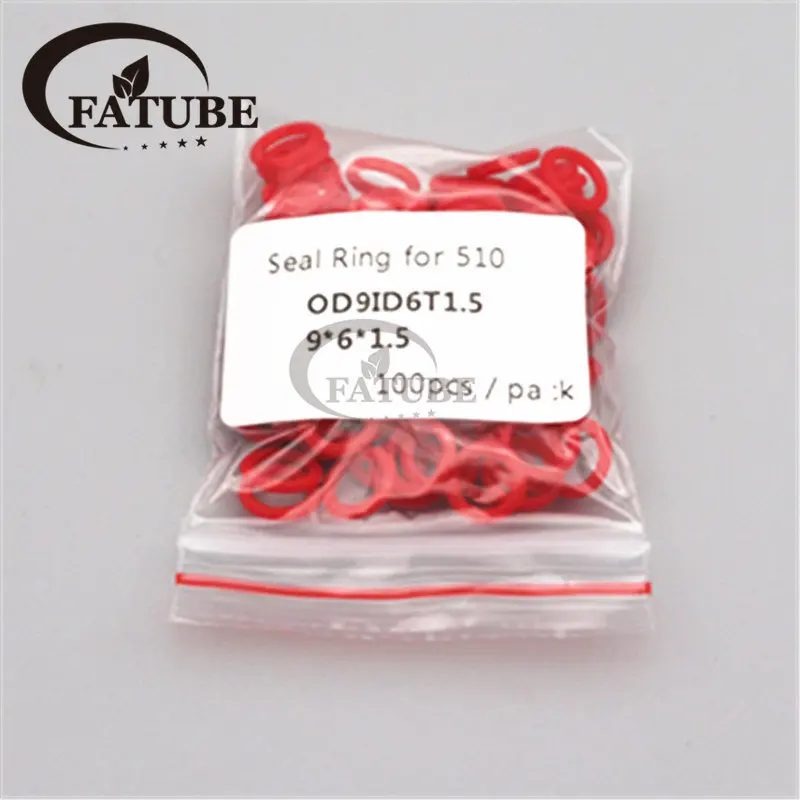 100PCS Pack FATUBE Drip Silicon Seal Ring O-ring for 510 810 Tip Gaskets Straw Joint - view 4