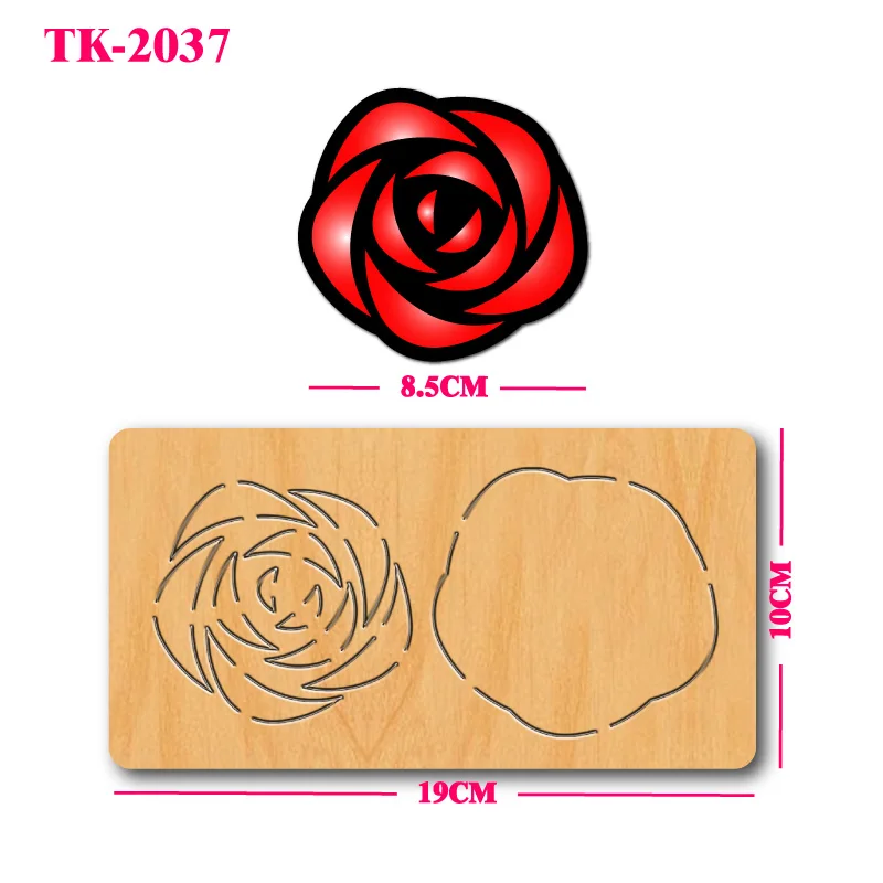 Rose Decoration Die…