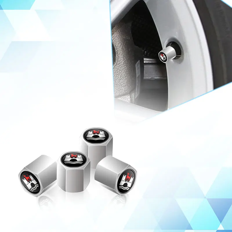 4Pcs Car Wolfsburg Badge Wheel Tires Valve Caps Tyre Valve Stem Covers For VW Volkswagen Touareg Tiguan Golf MK4 MK5 MK6 MK7