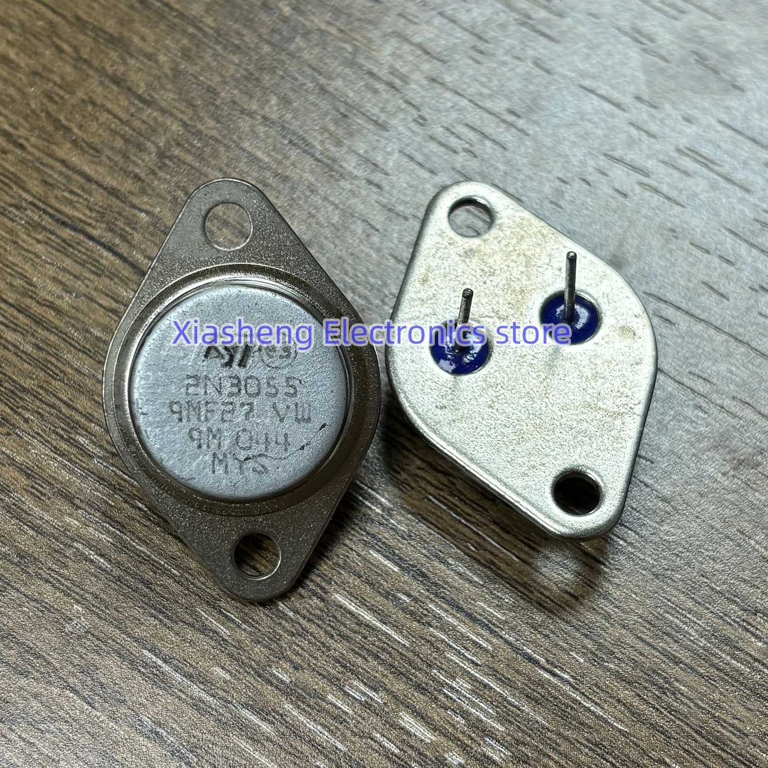 New Original 2Pcs 2N3055 TO-3 Audio Amplifer Powerful Transistor In Stock Good Quality