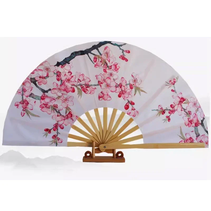 

Вентилятор для кунг-фу, тай-чи, бамбуковый, 33 см, высококачественный веер для правой руки, фанаты боевых искусств, продукты для ушу