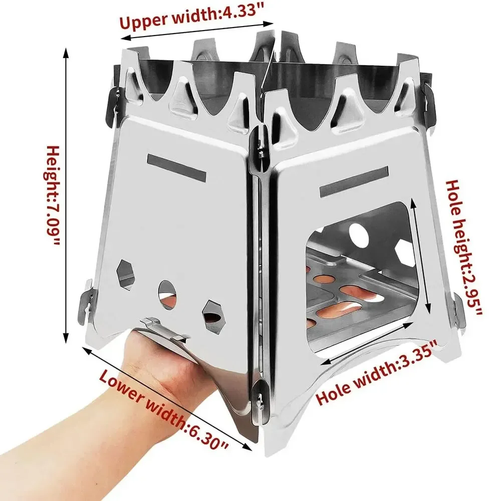 Portable Wood Camping Stove 2