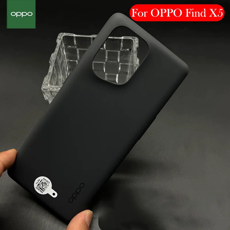 

Silicone Original Case For OPPO Find X5 Pro Airbag Back Cover Case for OPPO Find X5