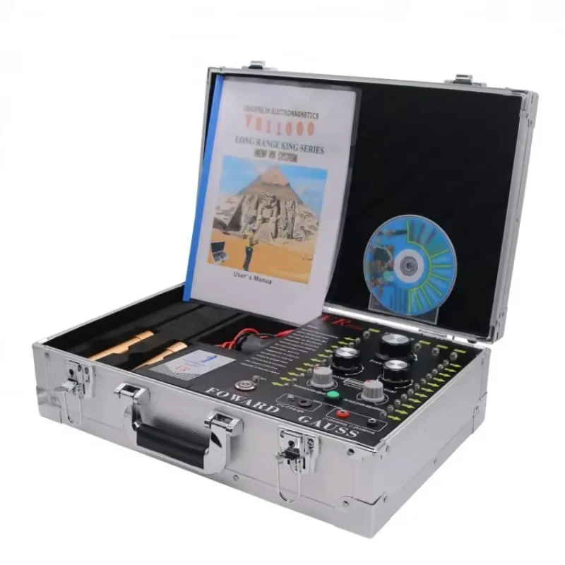 2025 hot sale Latest VR-11000 Long Range Gold Diamond Detector Range 100-2500m Depth 5-230m Underground Gold Detector