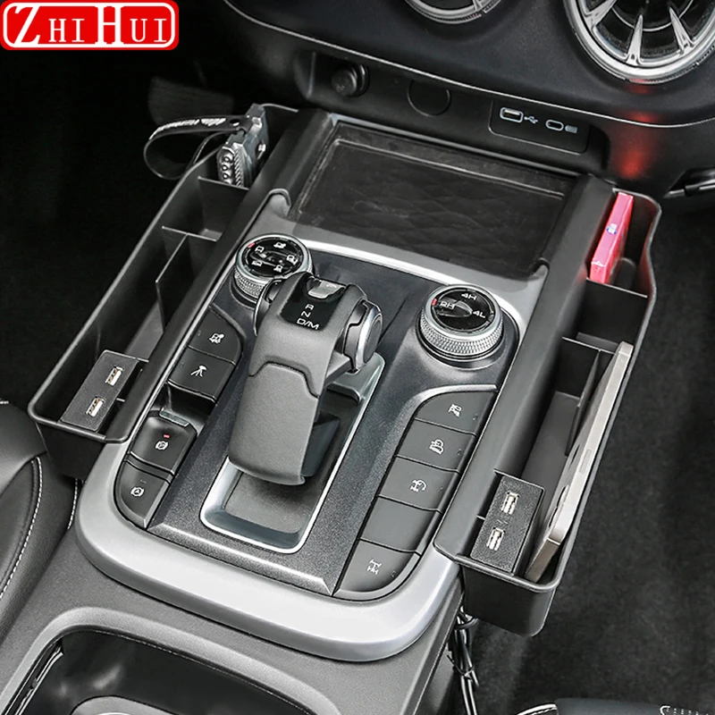 For Great Wall TANK 300 2024 2021-2023 Car Styling Console Storage Box Central Seat Crack Box Auto Modification Accessories