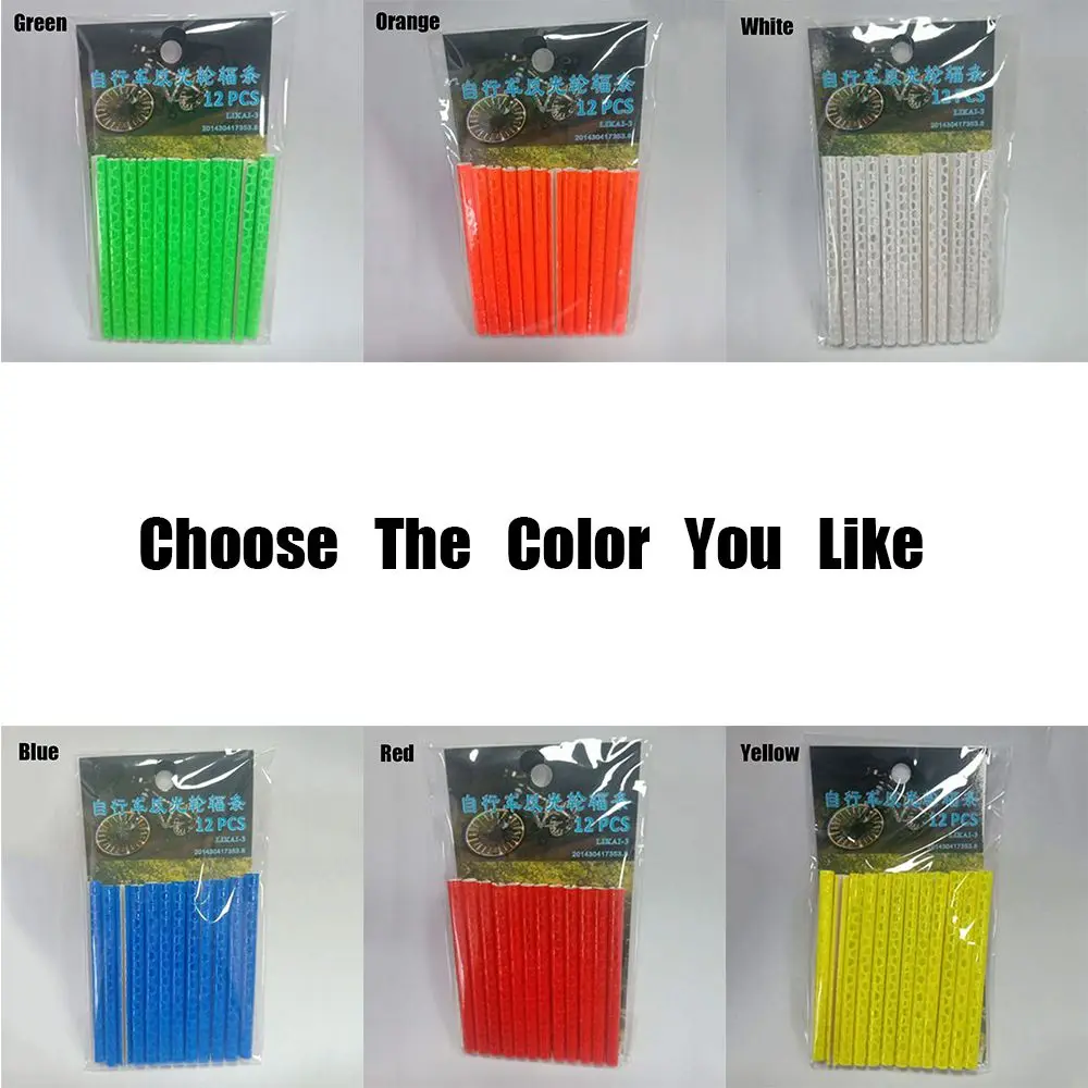 กีฬาขี่จักรยานจักรยานแถบคลิปหลอดไฟจักรยานล้อหลอดสะท้อนแสงคลิปบนสะท้อนแสงขอบพูด