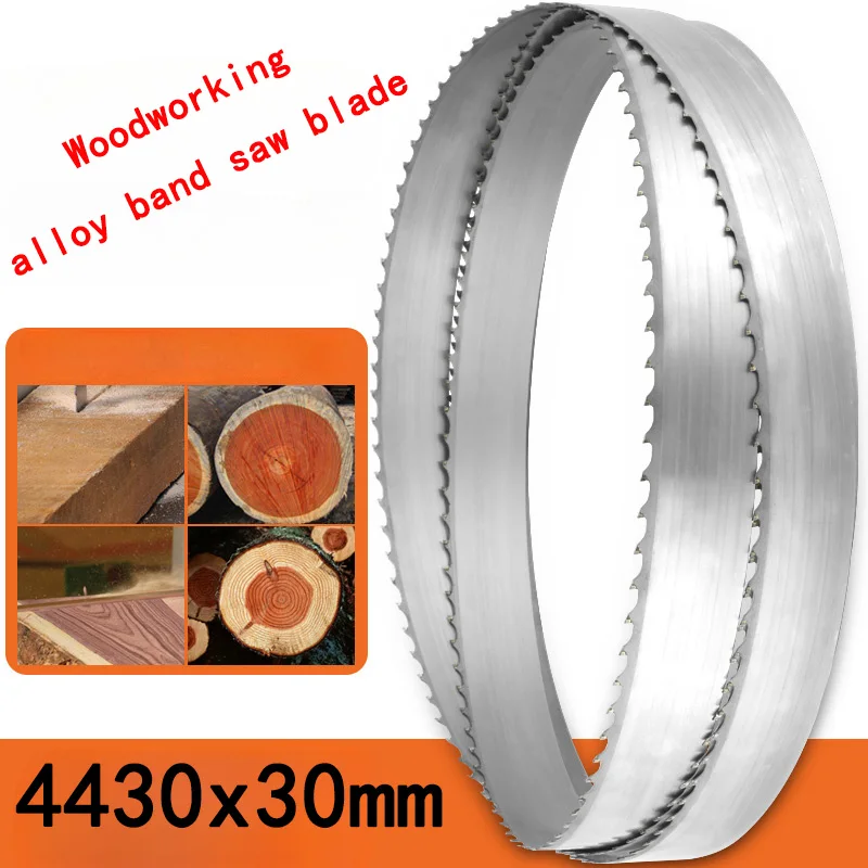 

Dekoly 4430X30mm wood band saw blades TCT carbide tip for cutting hardwood for horizontal and vertical band saw machine