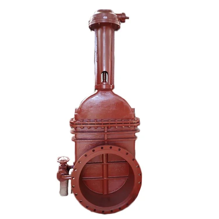 BS AWWA DIN DN600 ارتفاع الجذعية مقعد معدني برونزي يلقي النحاس القياسية زيت الماء الغاز صمام بوابة CE #2