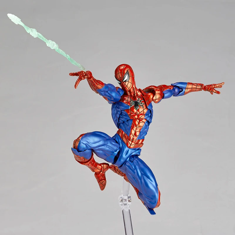 AMAZING YAMAGUCHI Spider 2.0 Actionfigur PVC Bewegliches Sammlermodell 16cm Revoltech Peter Parker Figuren Spielzeug – Detail 12